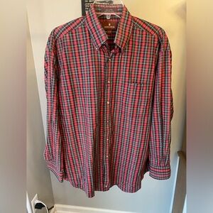 Nordstrom button up plaid shirt